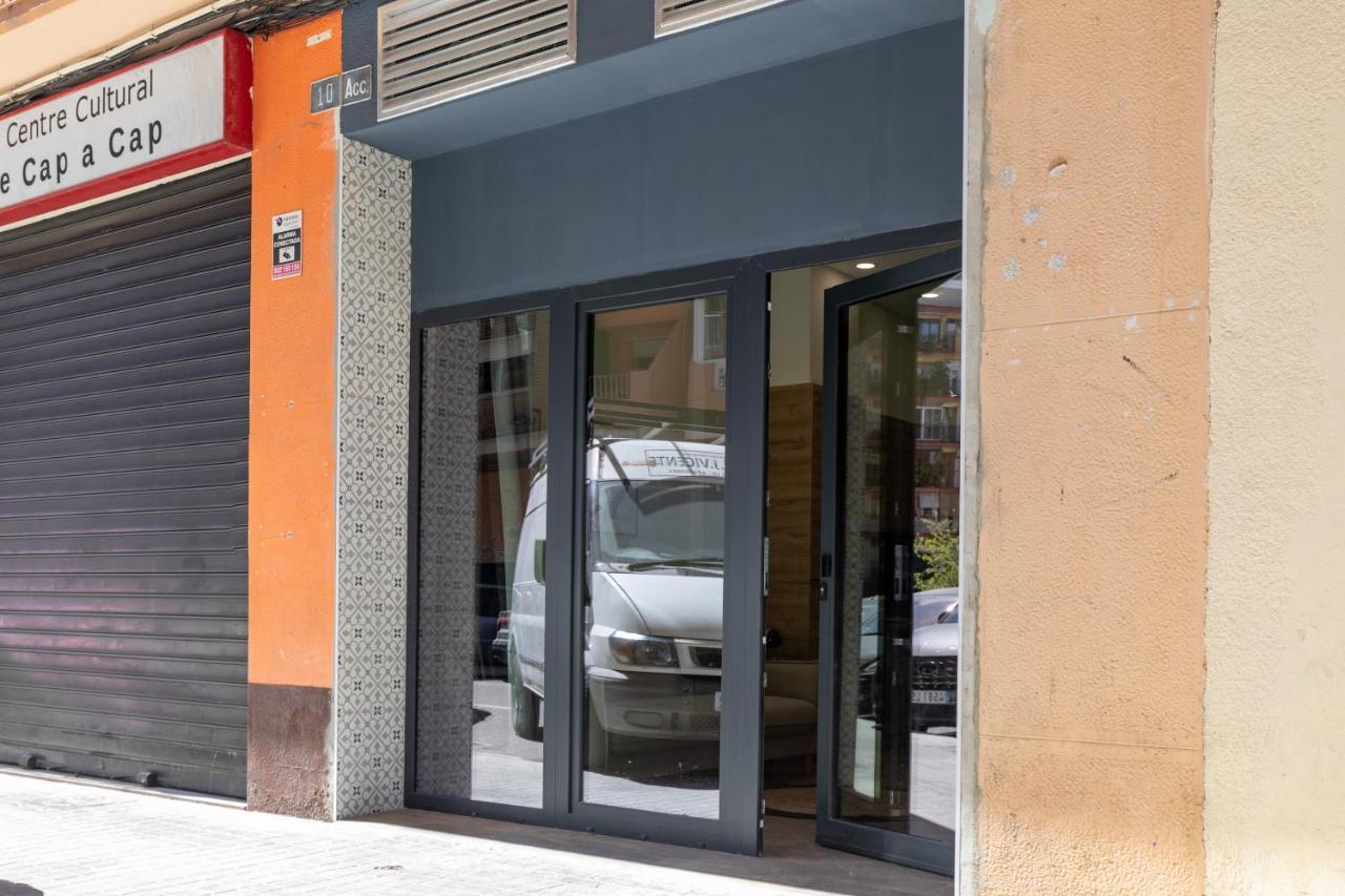 Apartamento Acogedor Centrico Mj Valencia Exterior foto