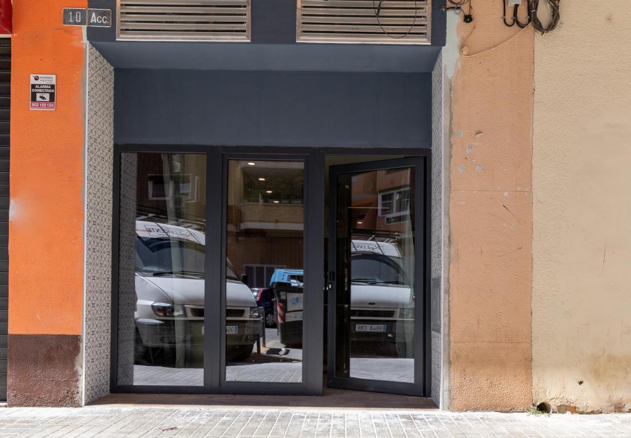 Apartamento Acogedor Centrico Mj Valencia Exterior foto