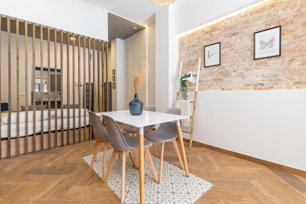 Apartamento Acogedor Centrico Mj Valencia Exterior foto